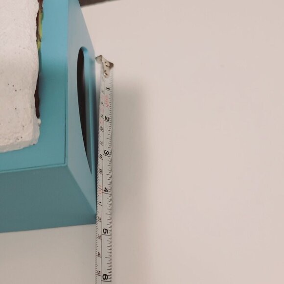 Sassy Santa on Roof 3D Christmas Tissue Box Hold Cover Tokyo Japan Rotary Hero - Picture 11 of 16